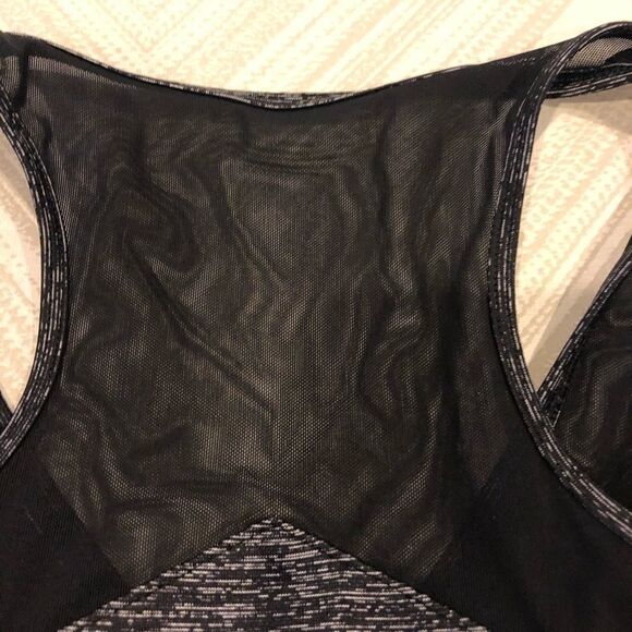 Nylora Black & White + Neon & Mesh Sports Bra - Picture 5 of 7